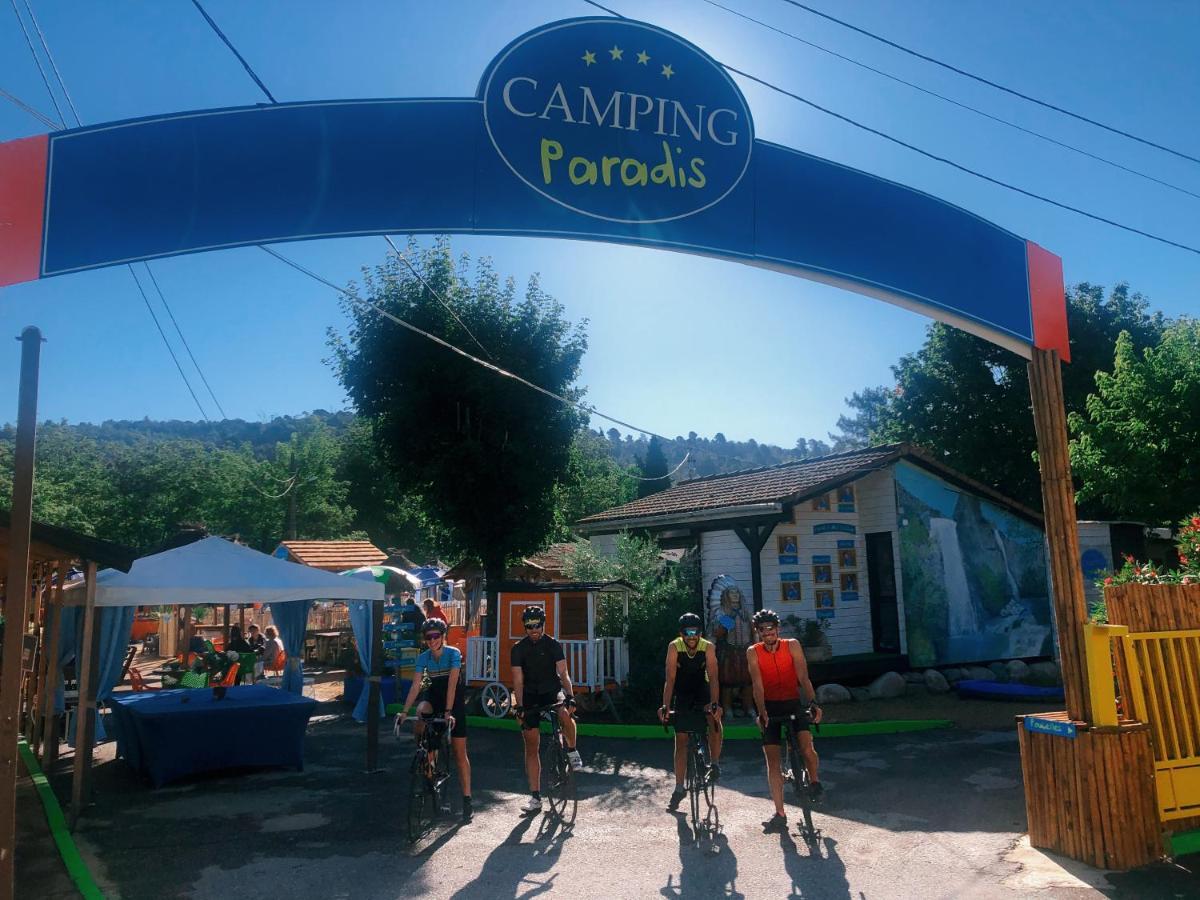 Camping Paradis Family Des Issoux Lalevade-dʼArdèche Eksteriør billede