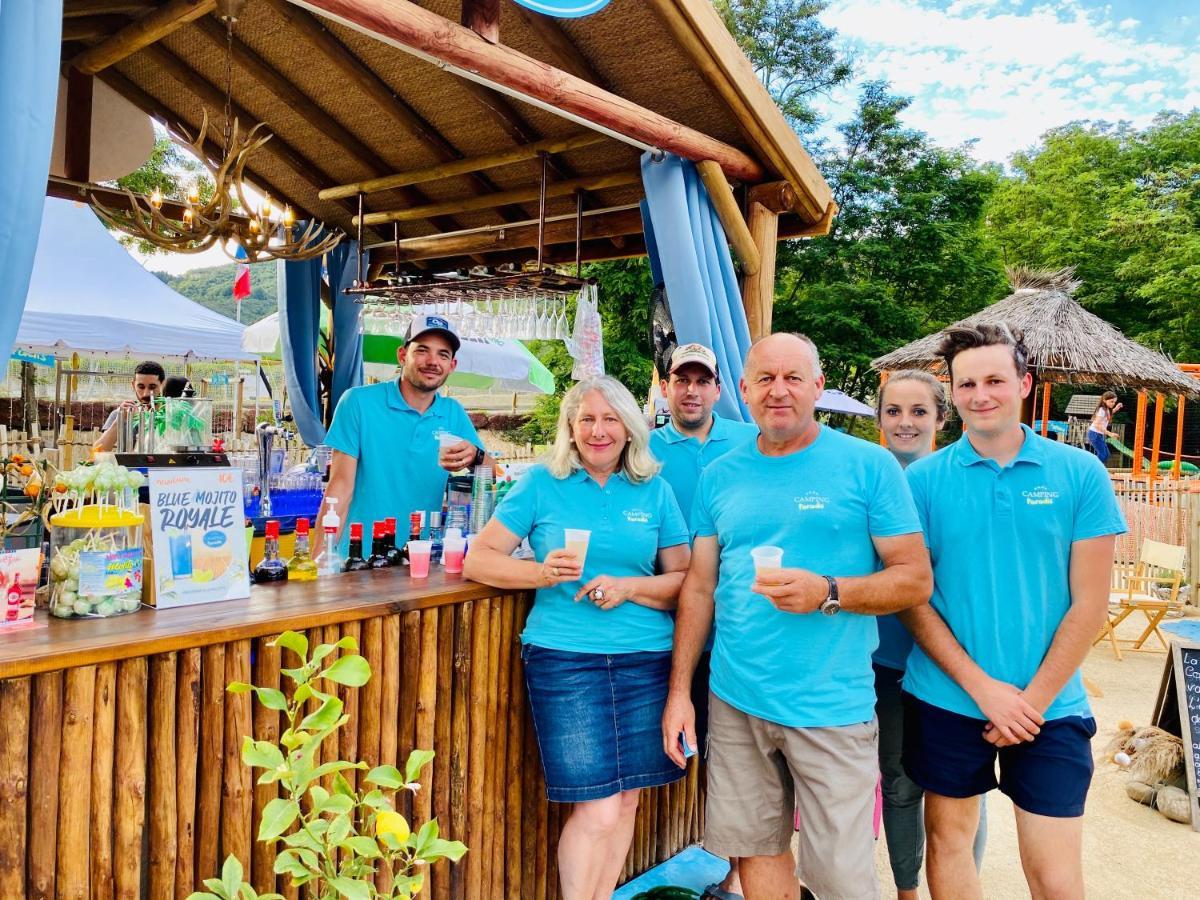 Camping Paradis Family Des Issoux Lalevade-dʼArdèche Eksteriør billede
