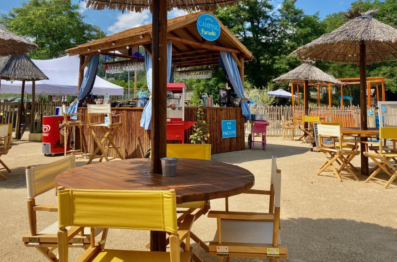 Camping Paradis Family Des Issoux Lalevade-dʼArdèche Eksteriør billede